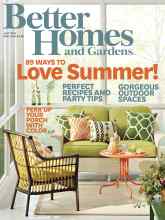 Better Homes & Gardens July 2014 Magazine Cover