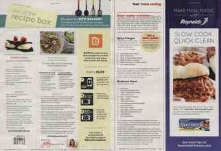 Better Homes & Gardens July 2014 Magazine Article: Page 128