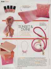 Better Homes & Gardens August 2014 Magazine Article: SUNSET & DIVINE