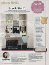Better Homes & Gardens September 2014 Magazine Article: Love It? Get It!