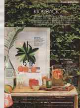 Better Homes & Gardens September 2014 Magazine Article: KICK BACK