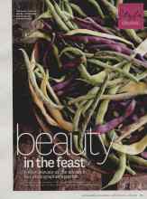 Better Homes & Gardens September 2014 Magazine Article: Beauty in the feast