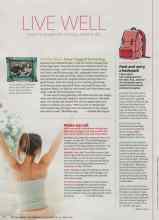 Better Homes & Gardens September 2014 Magazine Article: Wake-up call