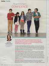 Better Homes & Gardens September 2014 Magazine Article: The good kid project CONFIDENCE
