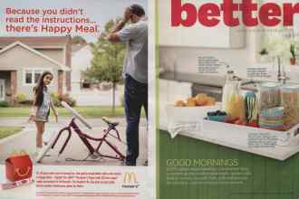 Better Homes & Gardens September 2014 Magazine Article: Page 158