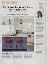 Better Homes & Gardens October 2014 Magazine Article: Enter Now for Your Chance to Win $25,000
