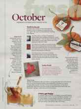 Better Homes & Gardens October 2014 Magazine Article: Pumpkintines!