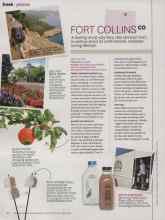 Better Homes & Gardens October 2014 Magazine Article: FORT COLLINS CO