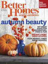 Better Homes & Gardens October 2014 Magazine Cover