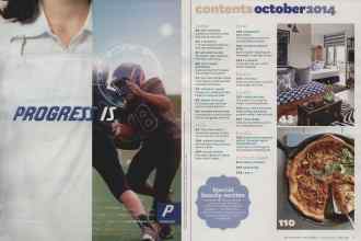 Better Homes & Gardens October 2014 Magazine Article: Page 6