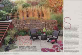 Better Homes & Gardens October 2014 Magazine Article: Level best