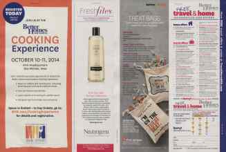 Better Homes & Gardens October 2014 Magazine Article: Page 156