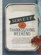 Better Homes & Gardens from 2014 | SERVE UP THE BEST THANKSGIVING WEEKEND
