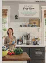 Better Homes & Gardens November 2014 Magazine Article: Free Flow