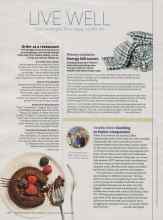 Better Homes & Gardens November 2014 Magazine Article: Money matters: Energy bill savers