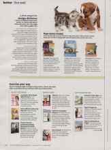 Better Homes & Gardens November 2014 Magazine Article: Exercise your way