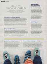 Better Homes & Gardens November 2014 Magazine Article: SNOW MUCH FUN