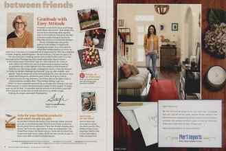 Better Homes & Gardens November 2014 Magazine Article: Page 8
