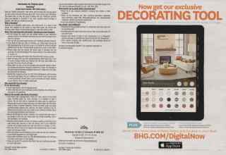 Better Homes & Gardens November 2014 Magazine Article: Page 66