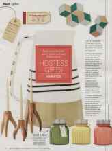 Better Homes & Gardens December 2014 Magazine Article: Spoil your favorite party-giver with one of our top 10 HOSTESS GIFTS
