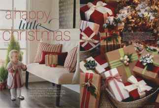 Better Homes & Gardens December 2014 Magazine Article: A happy little christmas