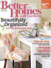 Better Homes & Gardens January 2015 Magazine Cover