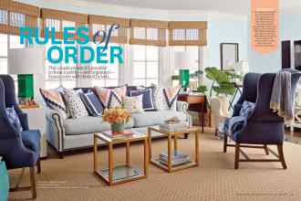 Better Homes & Gardens January 2015 Magazine Article: RULES of ORDER