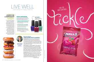 Better Homes & Gardens January 2015 Magazine Article: Page 98