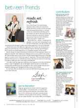 Better Homes & Gardens February 2015 Magazine Article: Ready, set, refresh