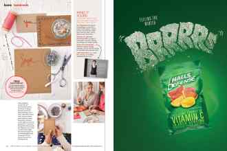 Better Homes & Gardens February 2015 Magazine Article: Page 54