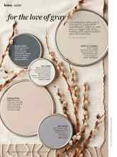 Better Homes & Gardens March 2015 Magazine Article: For the love of gray