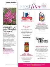 Better Homes & Gardens March 2015 Magazine Article: Exclusive--a pink lilac that reblooms!