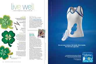 Better Homes & Gardens March 2015 Magazine Article: Page 132