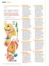 Better Homes & Gardens April 2015 Magazine Article: 10 Best All-ages trips