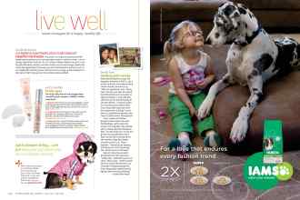 Better Homes & Gardens April 2015 Magazine Article: Page 144