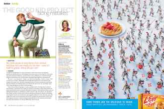 Better Homes & Gardens April 2015 Magazine Article: Page 156