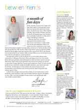 Better Homes & Gardens May 2015 Magazine Article: A month of fun days