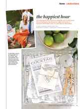 Better Homes & Gardens June 2015 Magazine Article: The happiest hour