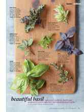 Better Homes & Gardens June 2015 Magazine Article: Beautiful basil