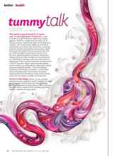 Better Homes & Gardens June 2015 Magazine Article: Tummy talk
