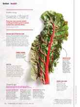 Better Homes & Gardens June 2015 Magazine Article: Swiss chard