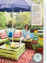 Better Homes & Gardens July 2015 Magazine Article: I did it!