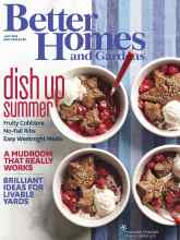 Better Homes & Gardens July 2015 Magazine Cover