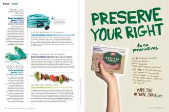 Better Homes & Gardens July 2015 Magazine Article: Page 128