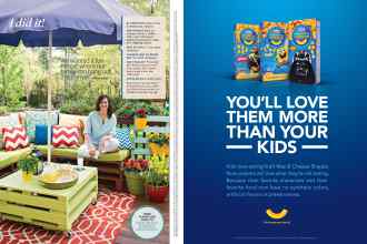 Better Homes & Gardens July 2015 Magazine Article: Page 132