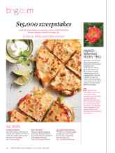 Better Homes & Gardens August 2015 Magazine Article: $15,000 sweepstakes