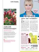 Better Homes & Gardens August 2015 Magazine Article: Zinfin doll hardy hydrangea