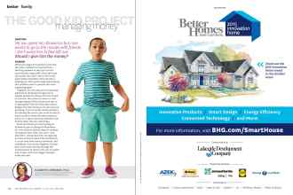 Better Homes & Gardens August 2015 Magazine Article: Page 132