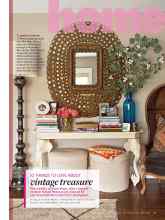 Better Homes & Gardens September 2015 Magazine Article: 10 THINGS TO LOVE ABOUT vintage treasure
