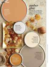 Better Homes & Gardens October 2015 Magazine Article: Amber glow